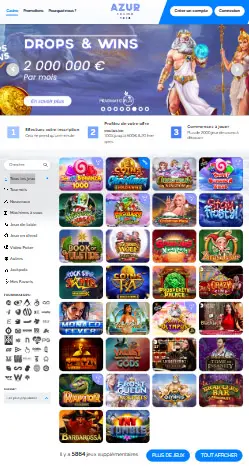 l'application et interface Spinsbro Casino