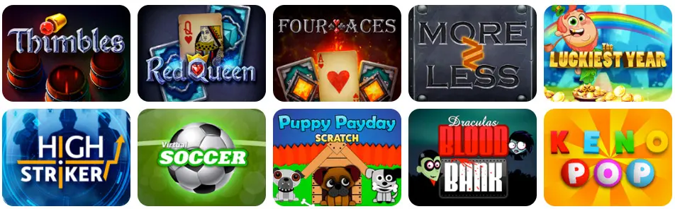 Jeux en ligne Spinsbro Casino